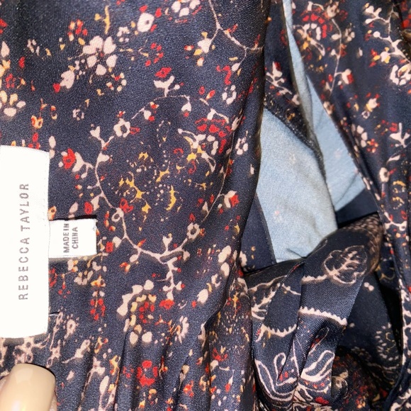 Rebecca Taylor Gossamer Midi  Dress - Picture 9 of 11
